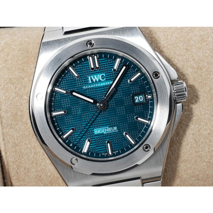 IWC インヂュニア オートマティック 40 Ref.IW328903 ステンレススチール グリーン文字盤 | IWC SCHAFFHAUSEN | 02
