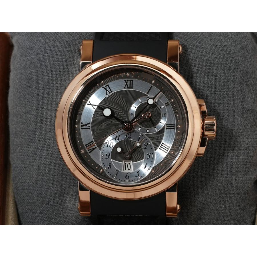 ブレゲ マリーン GMT Ref.5857BR/Z2/5ZU 18KRG グレー文字盤 | ブレゲ | 01