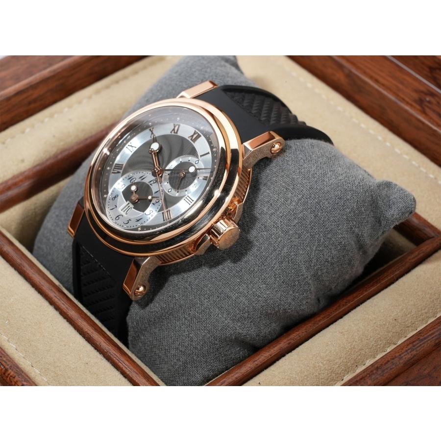 ブレゲ マリーン GMT Ref.5857BR/Z2/5ZU 18KRG グレー文字盤 | ブレゲ | 03