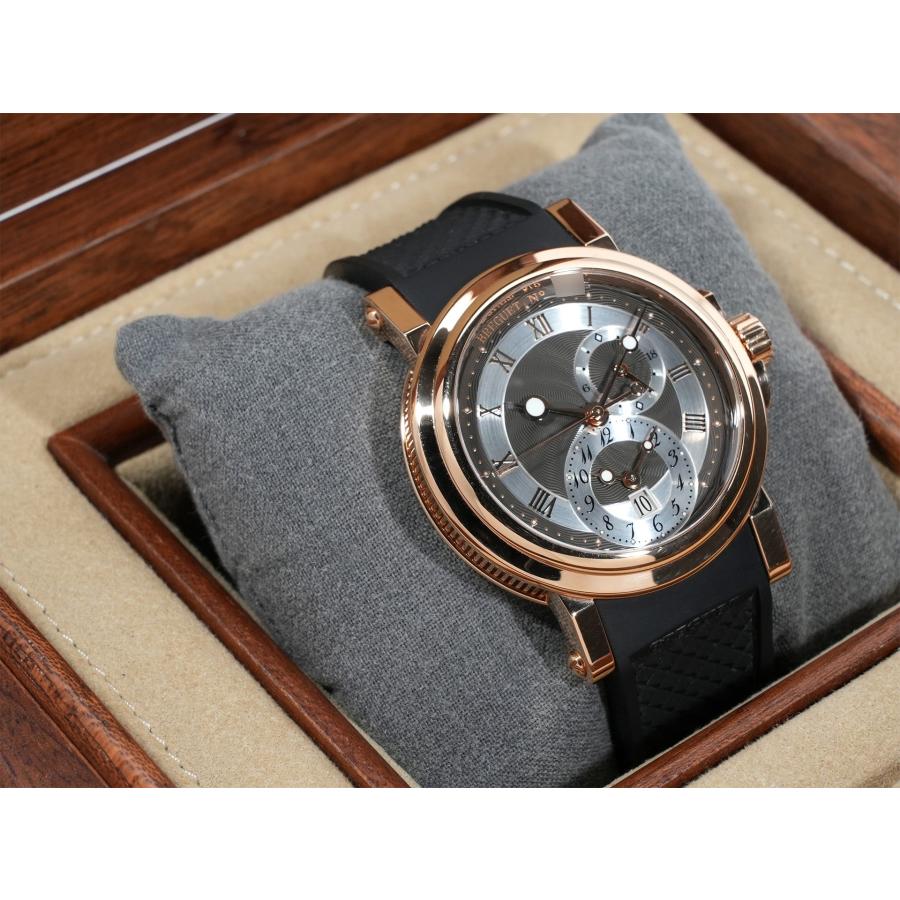 ブレゲ マリーン GMT Ref.5857BR/Z2/5ZU 18KRG グレー文字盤 | ブレゲ | 04