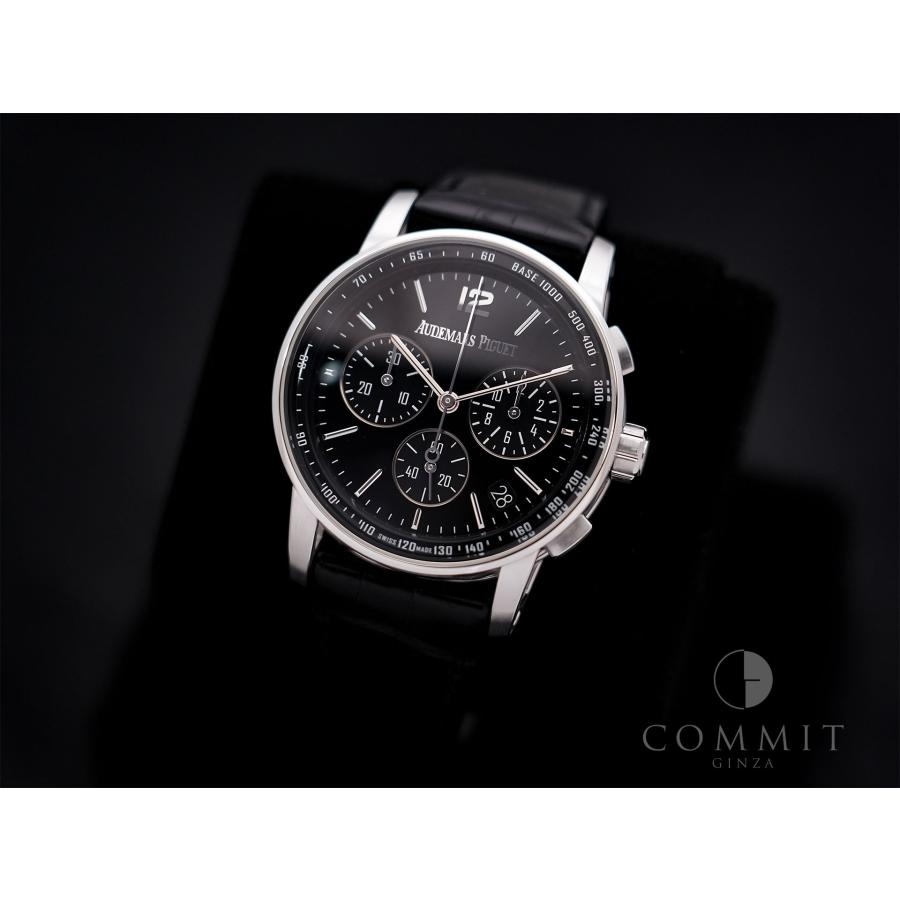 オーデマピゲ CODE 11.59 バイ オーデマ ピゲ クロノグラフ Ref.26393BC.OO.A002CR.01 ホワイトゴールド ブラックラッカー文字盤 | AUDEMARS PIGUET | 09