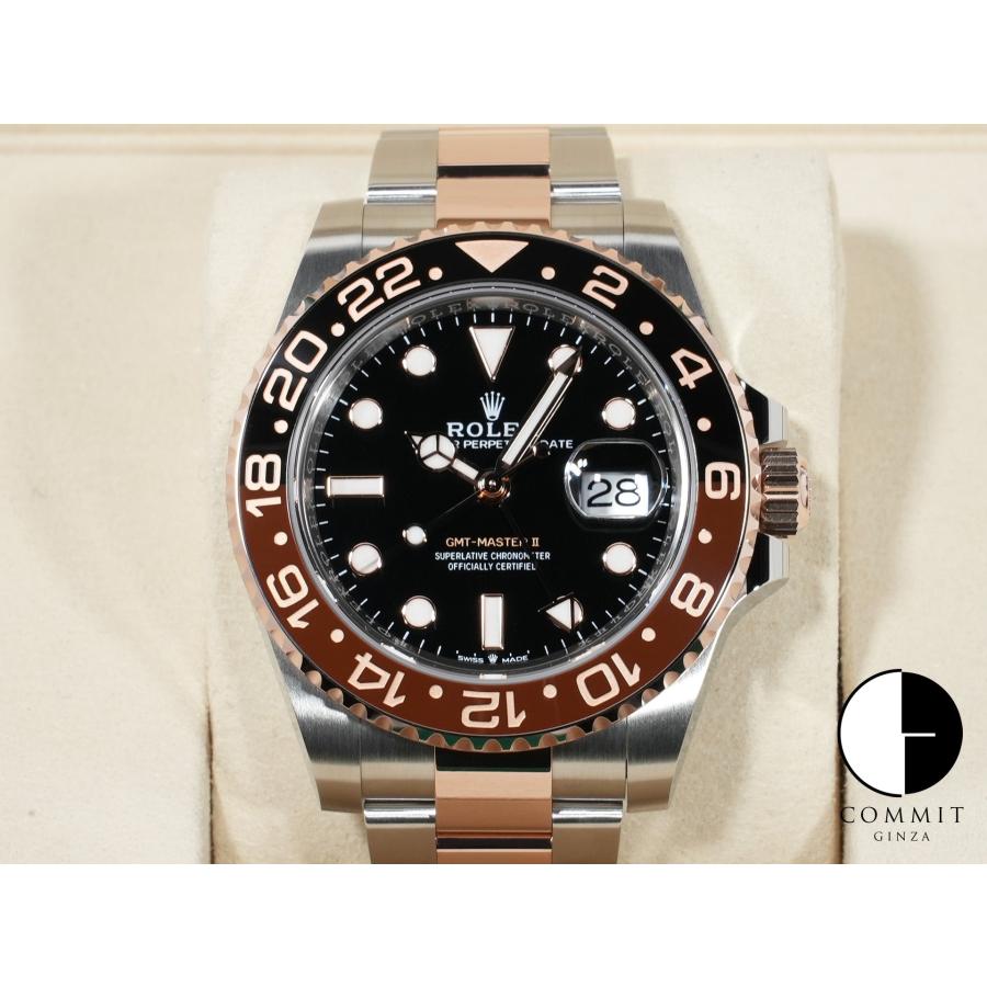 ロレックス GMTマスターII Ref.126711CHNR SS/ERG ブラック文字盤 | GMTマスター