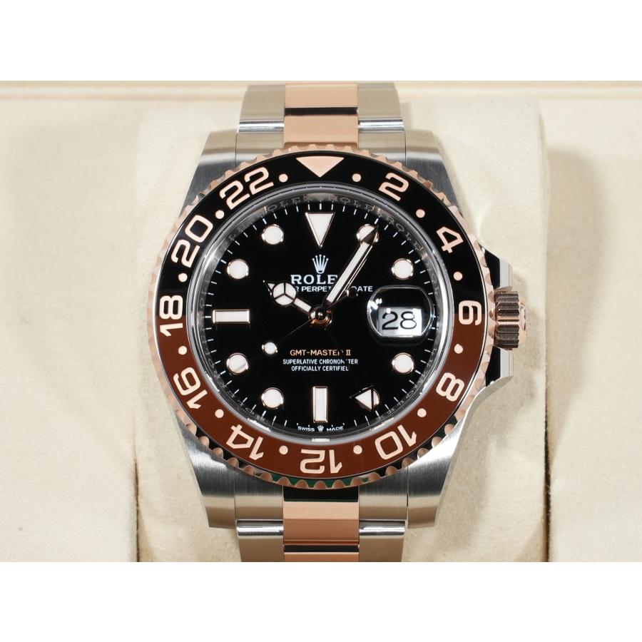 ロレックス GMTマスターII Ref.126711CHNR SS/ERG ブラック文字盤 | GMTマスター | 01