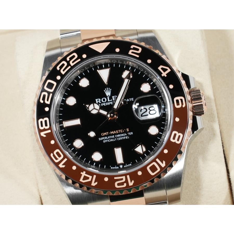 ロレックス GMTマスターII Ref.126711CHNR SS/ERG ブラック文字盤 | GMTマスター | 02