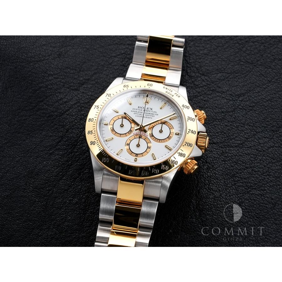 ロレックス デイトナ エルプリメロ Ref.16523 ステンレススチール/イエローゴールド ホワイト文字盤 | コスモグラフ デイトナ | 10