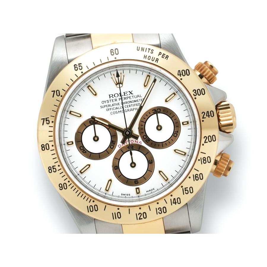 ロレックス デイトナ エルプリメロ Ref.16523 ステンレススチール/イエローゴールド ホワイト文字盤 | コスモグラフ デイトナ | 02