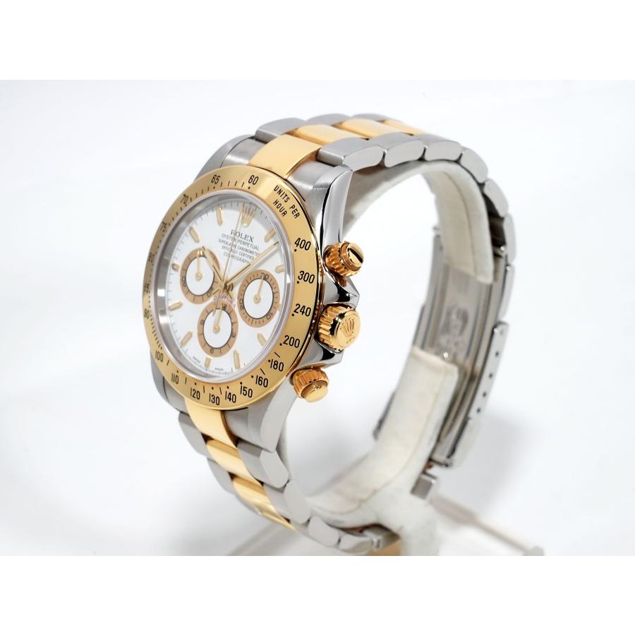 ロレックス デイトナ エルプリメロ Ref.16523 ステンレススチール/イエローゴールド ホワイト文字盤 | コスモグラフ デイトナ | 03