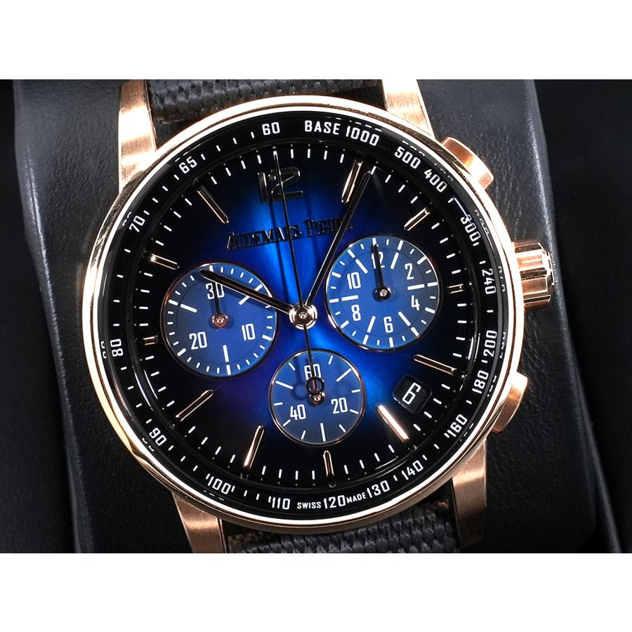 オーデマピゲ CODE 11.59 バイ オーデマ ピゲ クロノグラフ Ref.26393OR.OO.A002KB.03 18KPG ブルー文字盤 | AUDEMARS PIGUET | 02