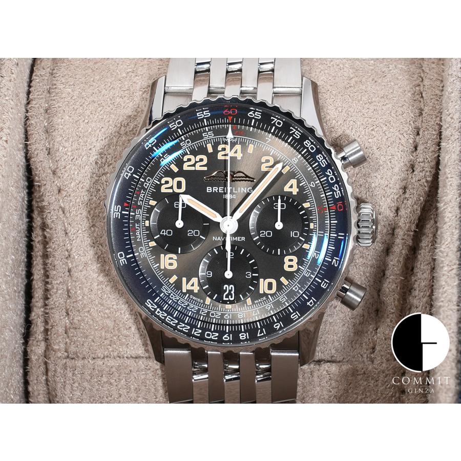 ブライトリング ナビタイマー B02 クロノグラフ 41 コスモノート Ref.PB02302A1B1A1 SS/PT ストラトスグレー文字盤 | ブライトリング