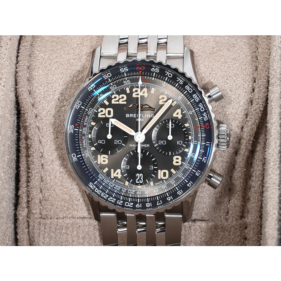 ブライトリング ナビタイマー B02 クロノグラフ 41 コスモノート Ref.PB02302A1B1A1 SS/PT ストラトスグレー文字盤 | ブライトリング | 01