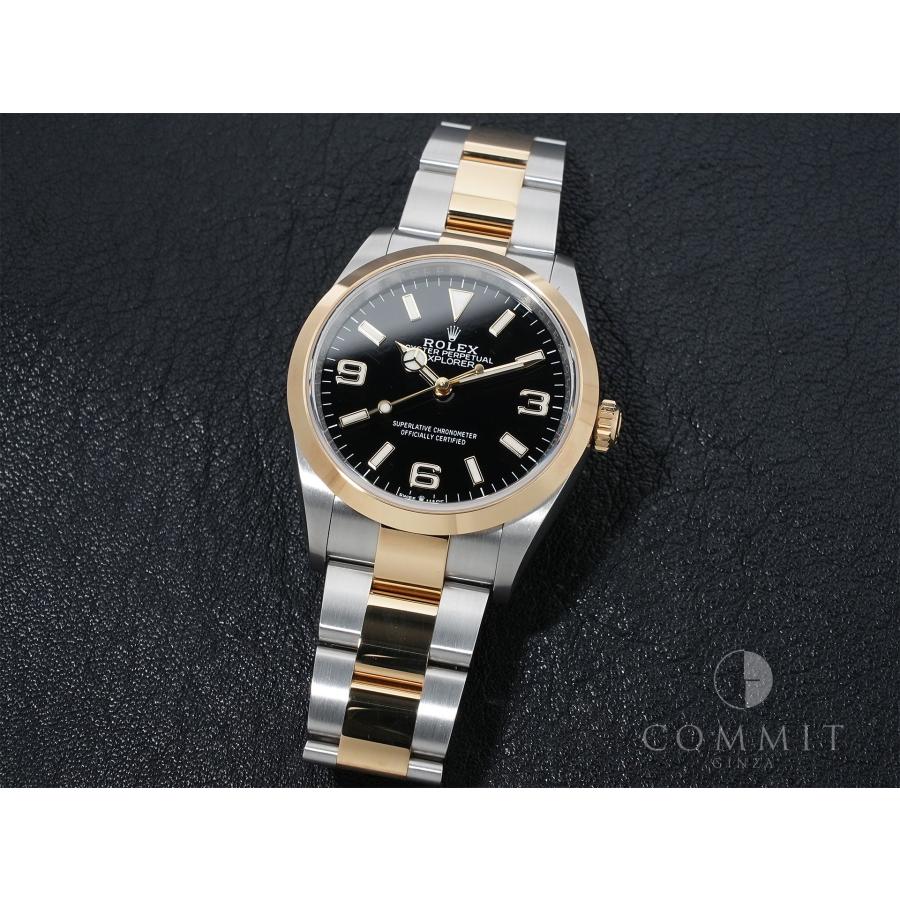 ロレックス エクスプローラー36 Ref.124273 ステンレススチール/イエローゴールド ブラック文字盤 オイスターブレスレット | エクスプローラー（ROLEX） | 10