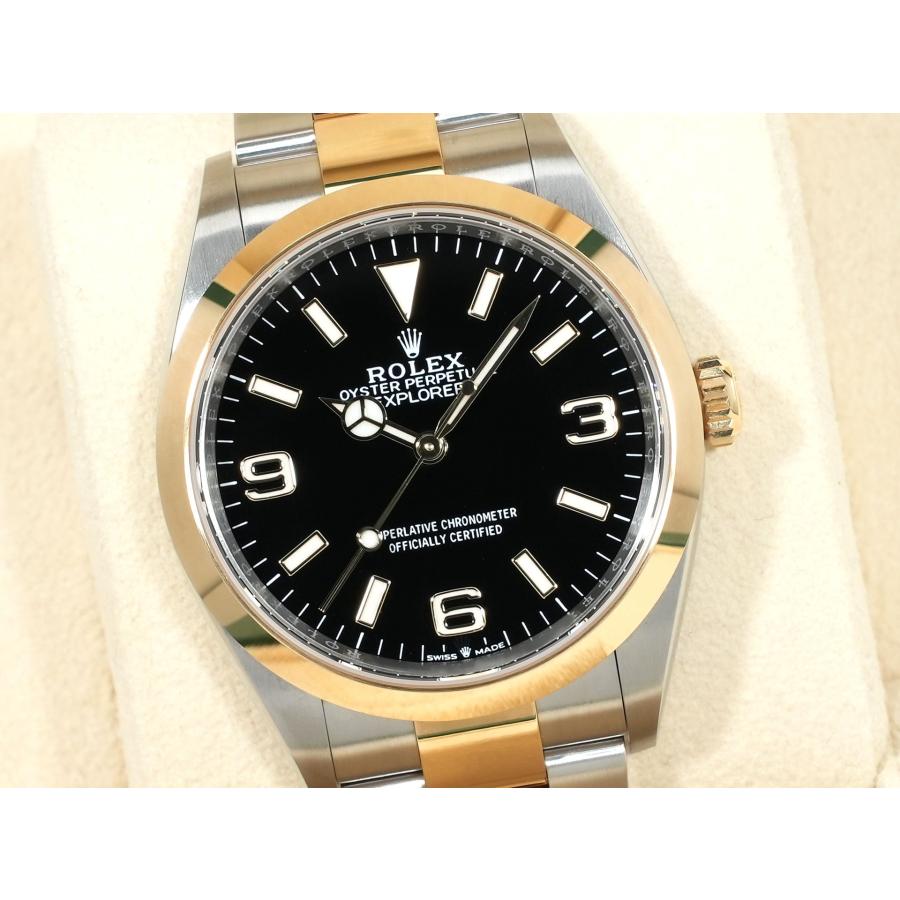 ロレックス エクスプローラー36 Ref.124273 ステンレススチール/イエローゴールド ブラック文字盤 オイスターブレスレット | エクスプローラー（ROLEX） | 02