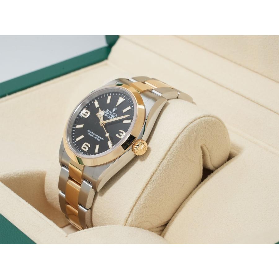 ロレックス エクスプローラー36 Ref.124273 ステンレススチール/イエローゴールド ブラック文字盤 オイスターブレスレット | エクスプローラー（ROLEX） | 03
