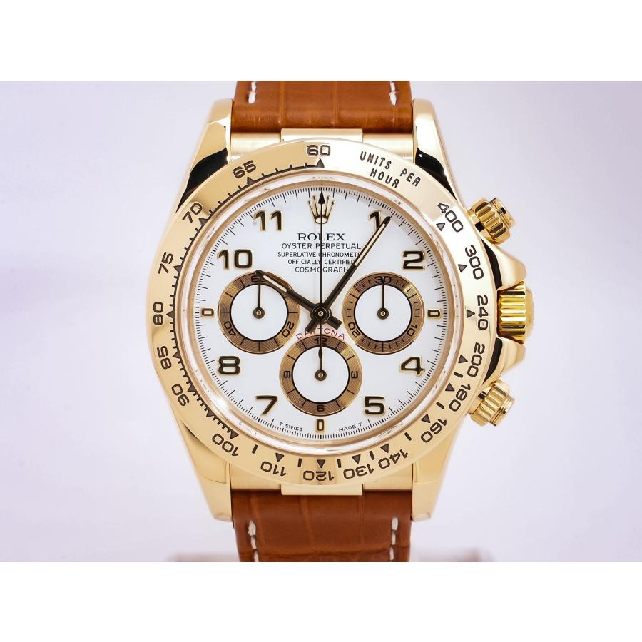 ロレックス デイトナ エルプリメロ Ref.16518 18KYG ホワイト文字盤 | コスモグラフ デイトナ | 01