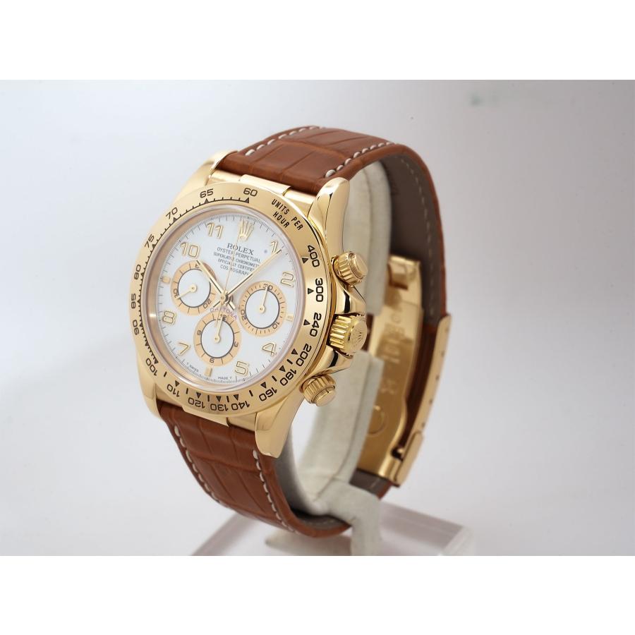 ロレックス デイトナ エルプリメロ Ref.16518 18KYG ホワイト文字盤 | コスモグラフ デイトナ | 03