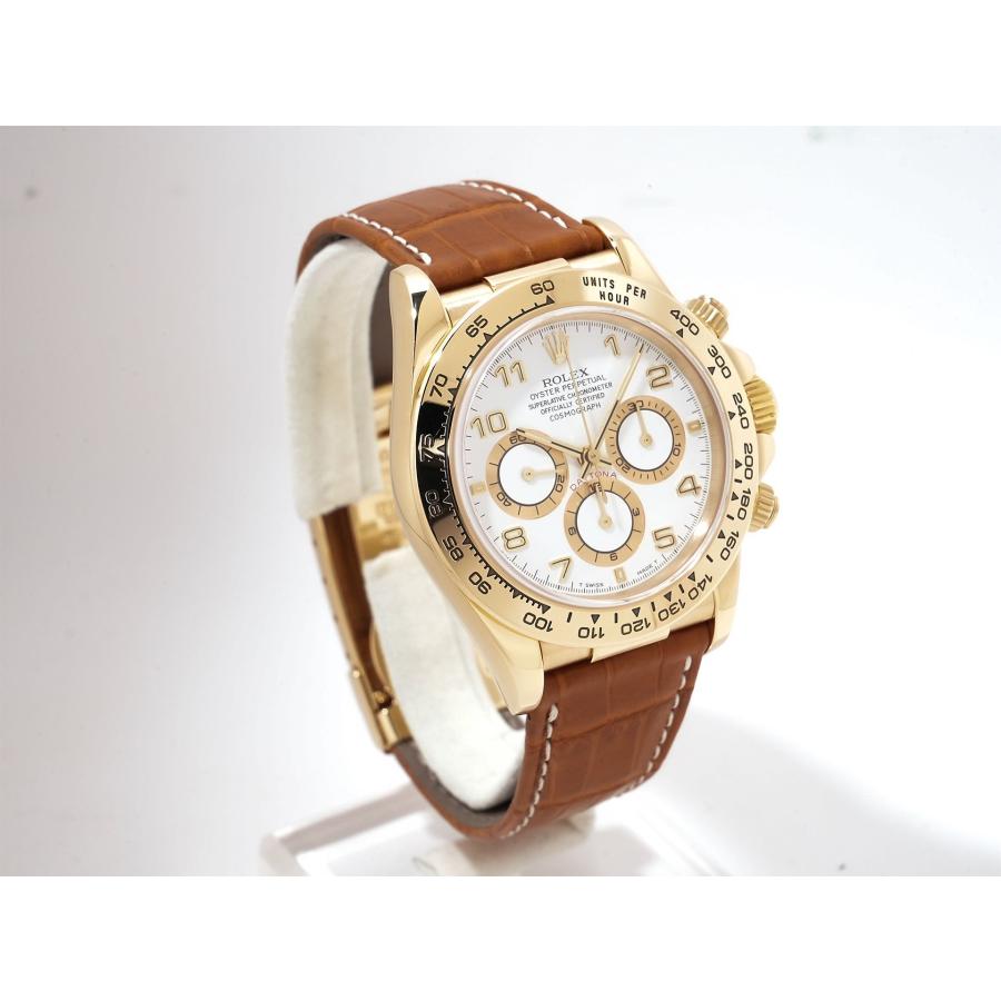ロレックス デイトナ エルプリメロ Ref.16518 18KYG ホワイト文字盤 | コスモグラフ デイトナ | 04