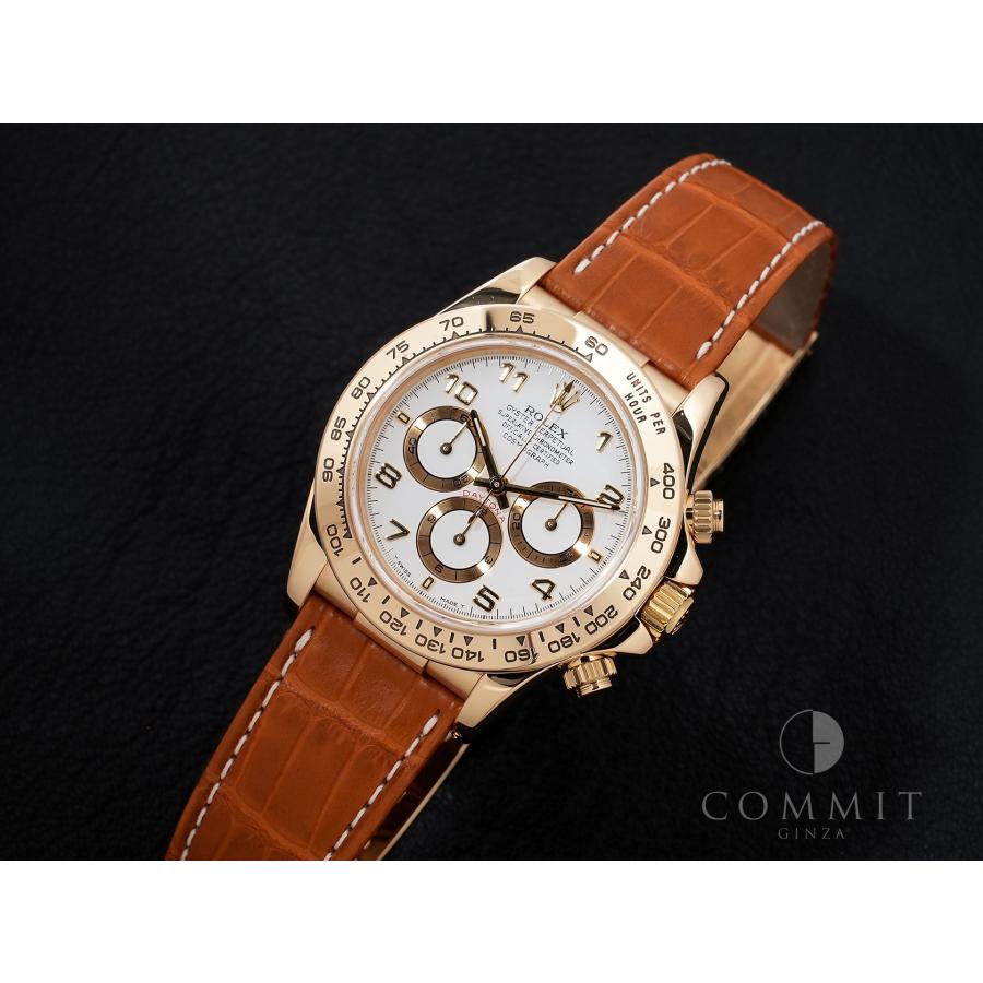ロレックス デイトナ エルプリメロ Ref.16518 18KYG ホワイト文字盤 | コスモグラフ デイトナ | 09