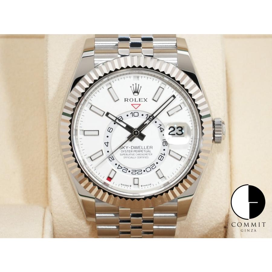 ロレックス スカイドゥエラー Ref.336934 SS/WG ホワイト文字盤 ジュビリーブレスレット | スカイドゥエラー