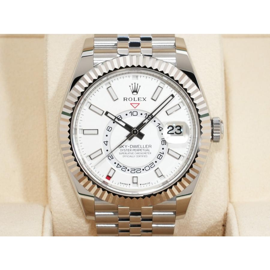 ロレックス スカイドゥエラー Ref.336934 SS/WG ホワイト文字盤 ジュビリーブレスレット | スカイドゥエラー | 01