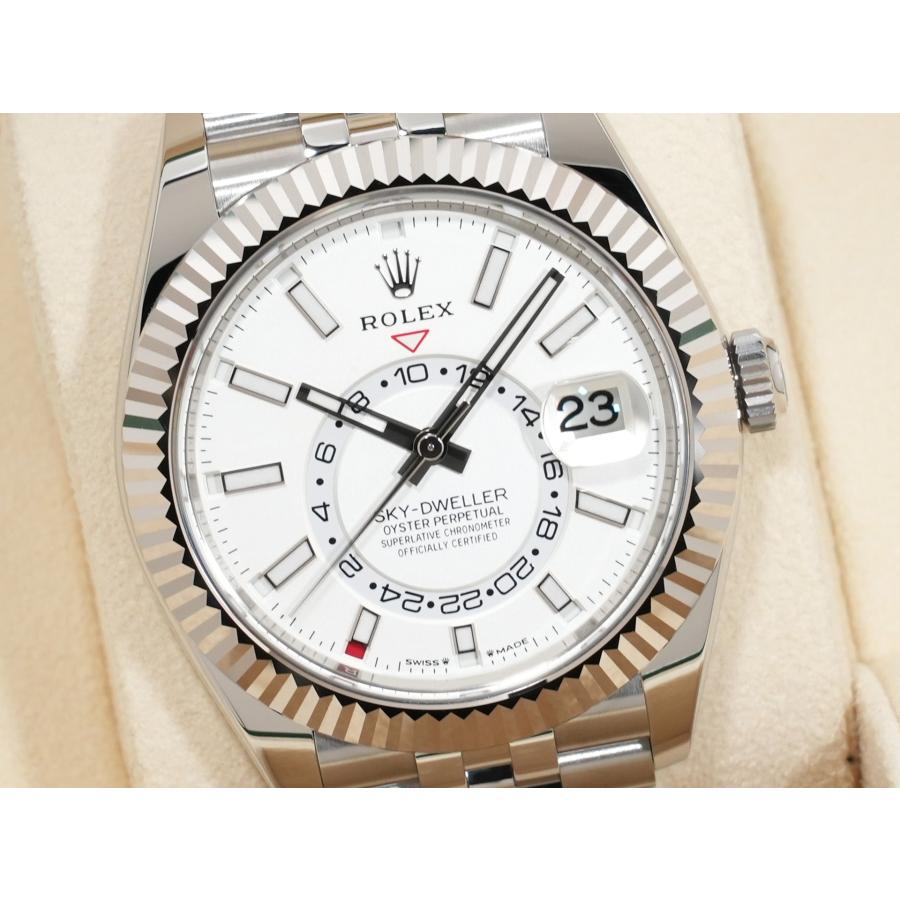 ロレックス スカイドゥエラー Ref.336934 SS/WG ホワイト文字盤 ジュビリーブレスレット | スカイドゥエラー | 02