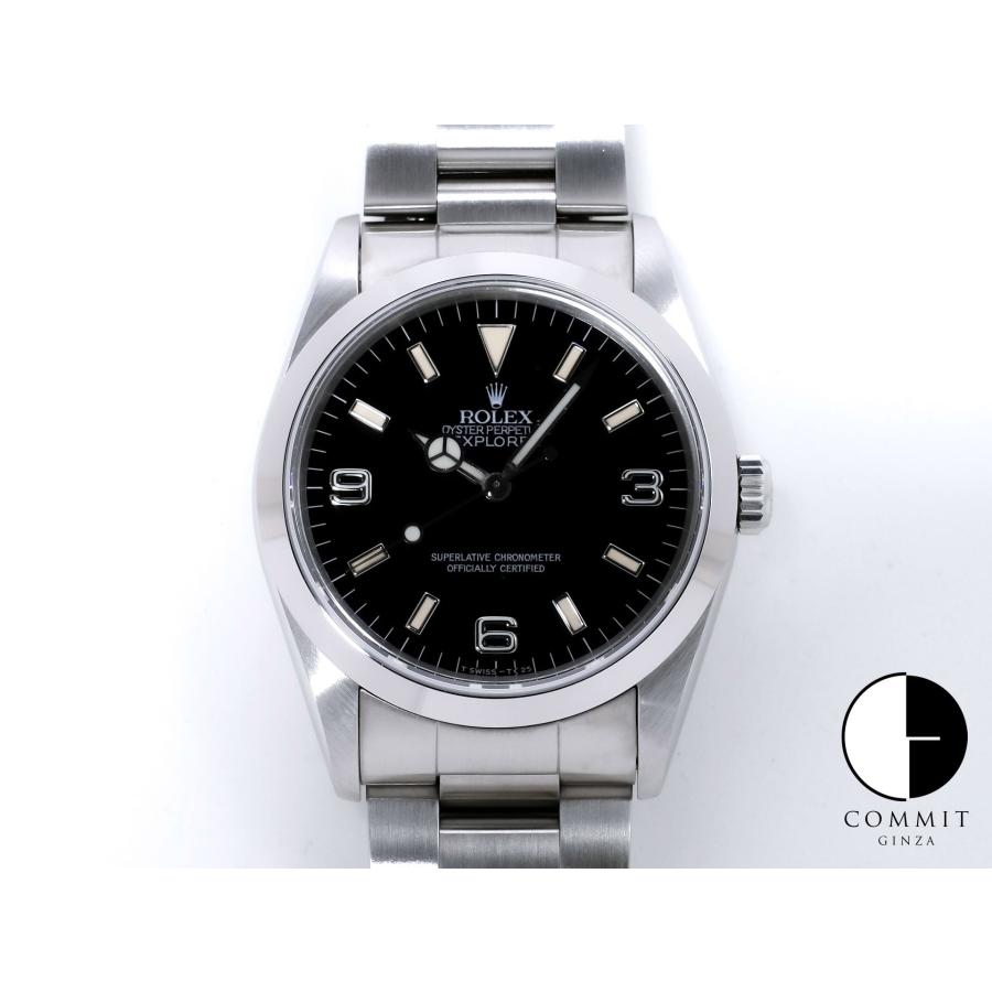 ロレックス エクスプローラーI Ref.14270 ステンレススチール ブラック文字盤 オイスターブレスレット | エクスプローラー（ROLEX）