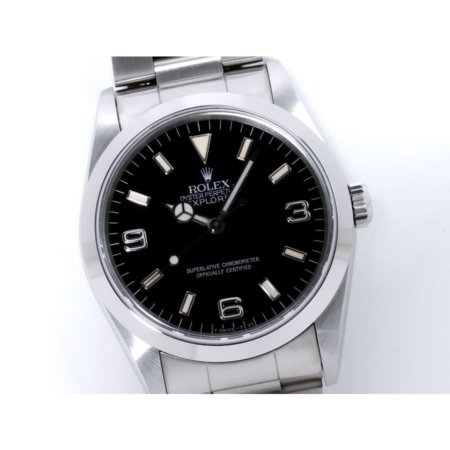 ロレックス エクスプローラーI Ref.14270 ステンレススチール ブラック文字盤 オイスターブレスレット | エクスプローラー（ROLEX） | 02