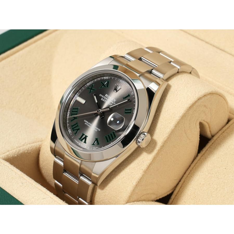 ロレックス デイトジャスト41 Ref.126300 SS スレートローマン文字盤 オイスターブレスレット | デイトジャスト | 03