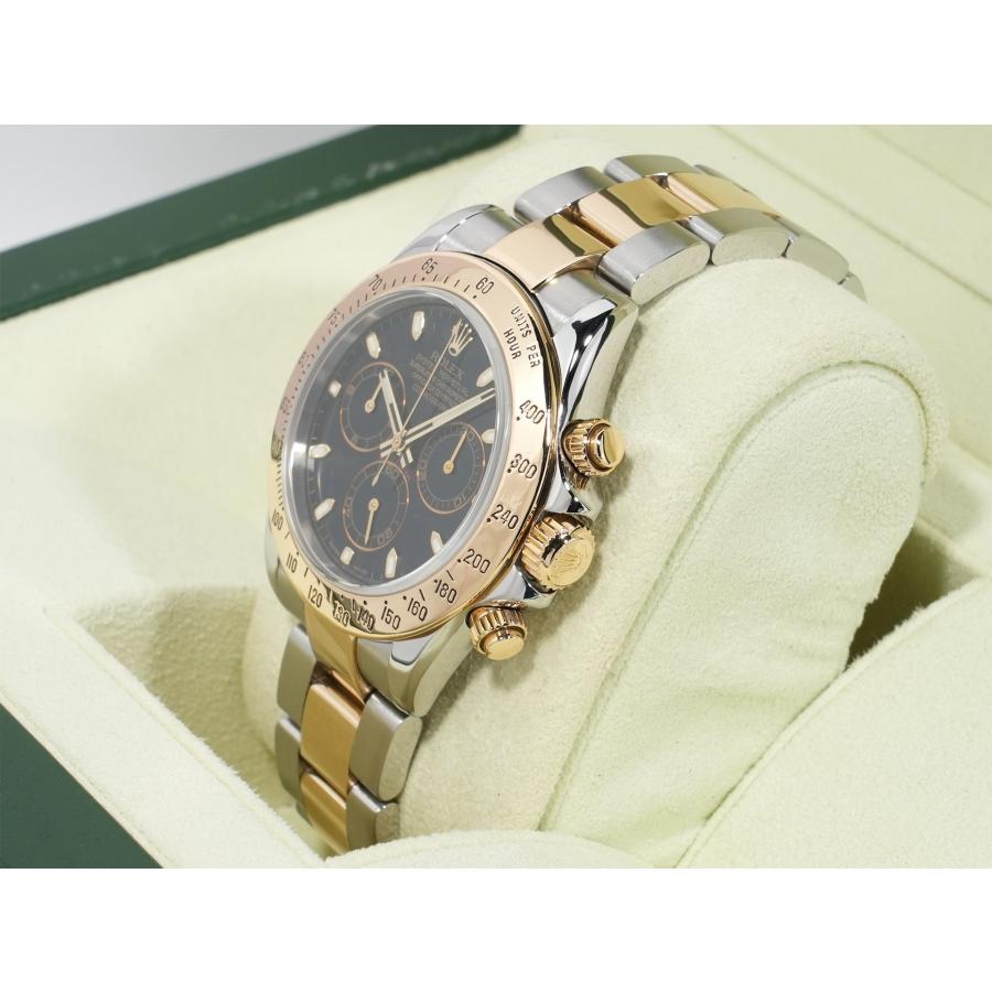 ロレックス デイトナ Ref.116523 ステンレススチール/イエローゴールド ブラック文字盤 | コスモグラフ デイトナ | 03