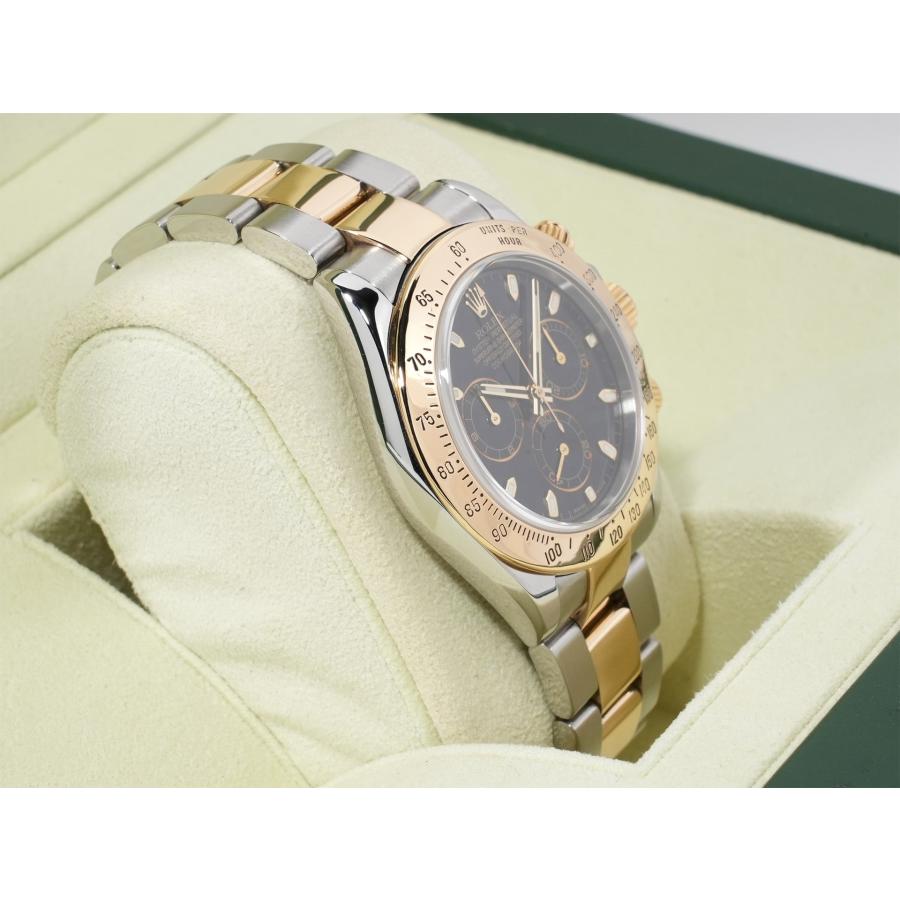 ロレックス デイトナ Ref.116523 ステンレススチール/イエローゴールド ブラック文字盤 | コスモグラフ デイトナ | 04