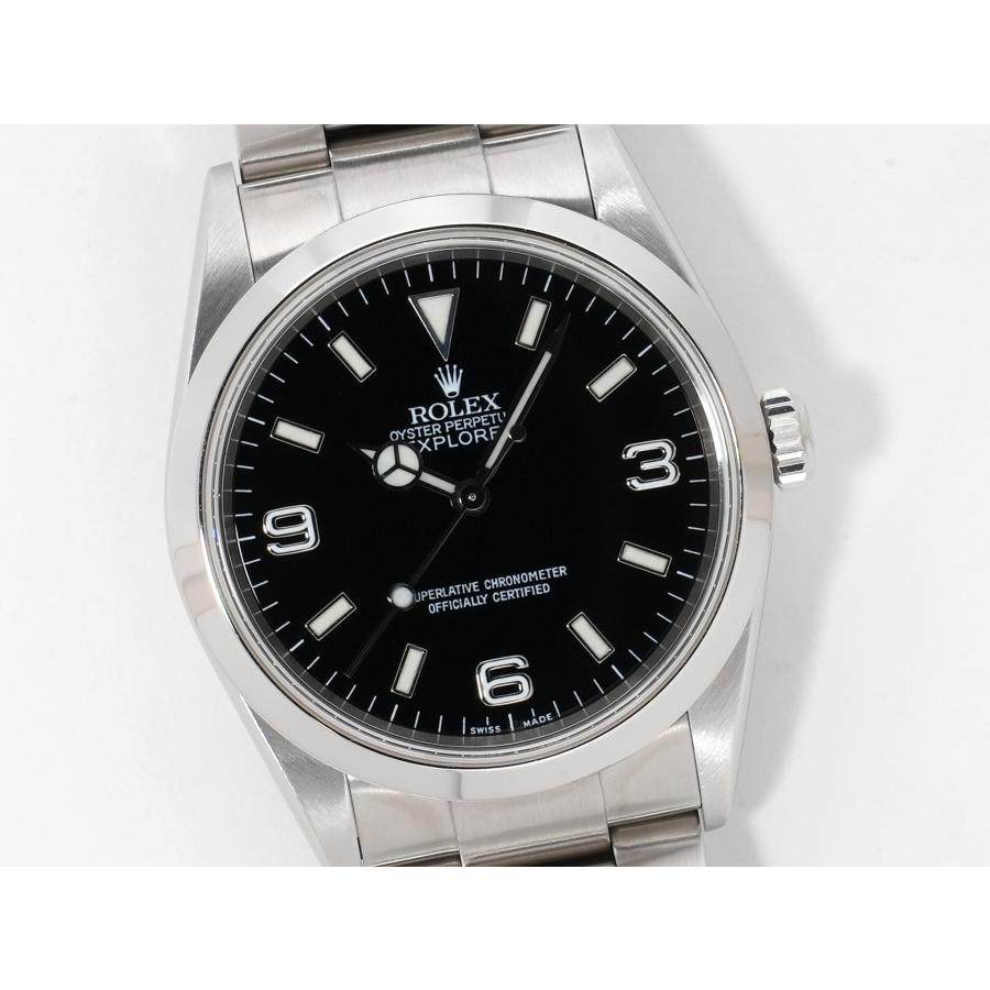 ロレックス エクスプローラーI Ref.114270 ステンレススチール ブラック文字盤 オイスターブレスレット | エクスプローラー（ROLEX） | 02