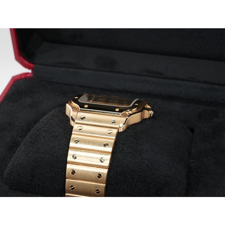 カルティエ サントス ドゥ カルティエ Ref.WGSA0095 イエローゴールド スモーキーブラウン文字盤 | Cartier | 05