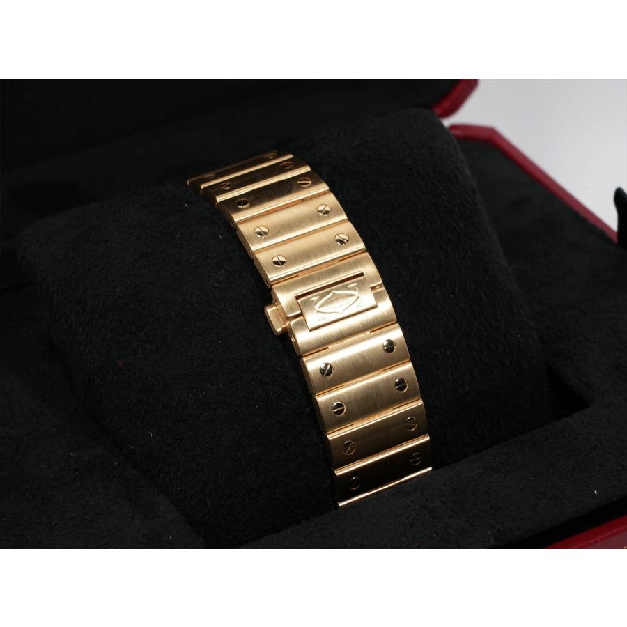 カルティエ サントス ドゥ カルティエ Ref.WGSA0095 イエローゴールド スモーキーブラウン文字盤 | Cartier | 06
