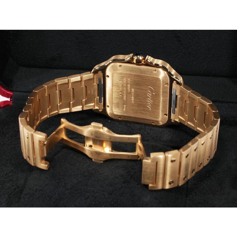 カルティエ サントス ドゥ カルティエ Ref.WGSA0095 イエローゴールド スモーキーブラウン文字盤 | Cartier | 07