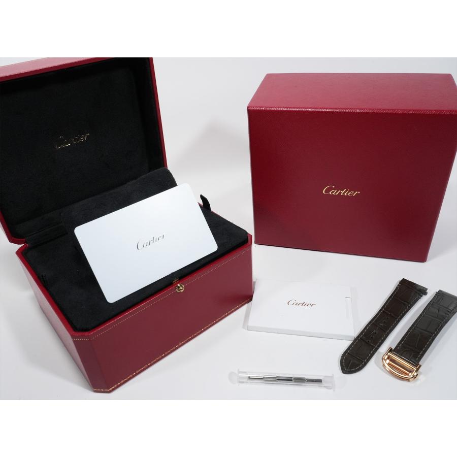 カルティエ サントス ドゥ カルティエ Ref.WGSA0095 イエローゴールド スモーキーブラウン文字盤 | Cartier | 09