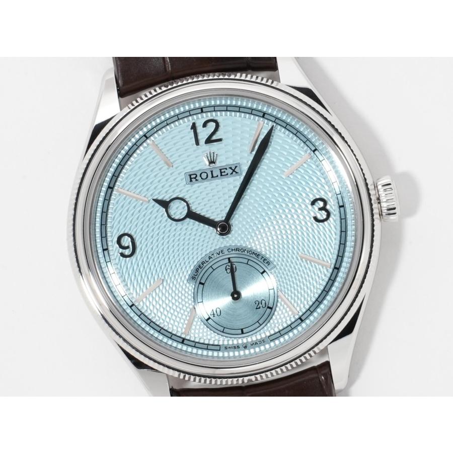 ロレックス 1908 Ref.52506 プラチナ アイスブルー文字盤 革ベルト | ROLEX | 02