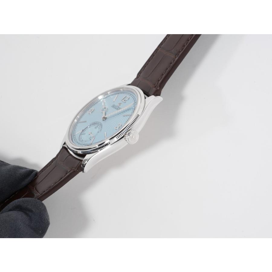 ロレックス 1908 Ref.52506 プラチナ アイスブルー文字盤 革ベルト | ROLEX | 03