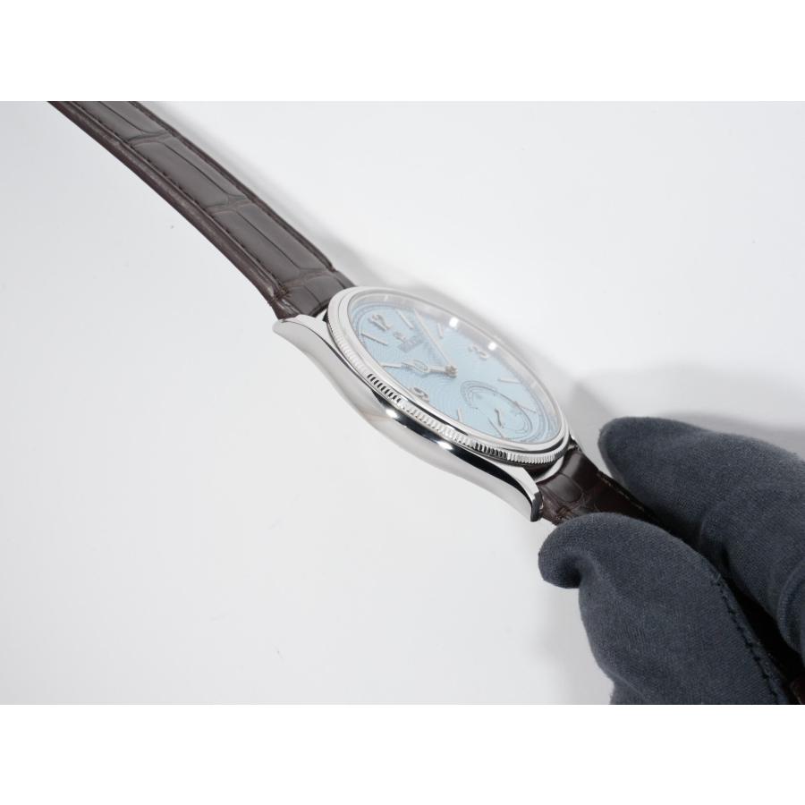 ロレックス 1908 Ref.52506 プラチナ アイスブルー文字盤 革ベルト | ROLEX | 04