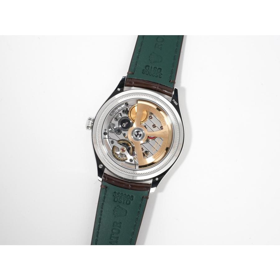 ロレックス 1908 Ref.52506 プラチナ アイスブルー文字盤 革ベルト | ROLEX | 05