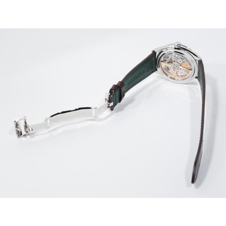 ロレックス 1908 Ref.52506 プラチナ アイスブルー文字盤 革ベルト | ROLEX | 06