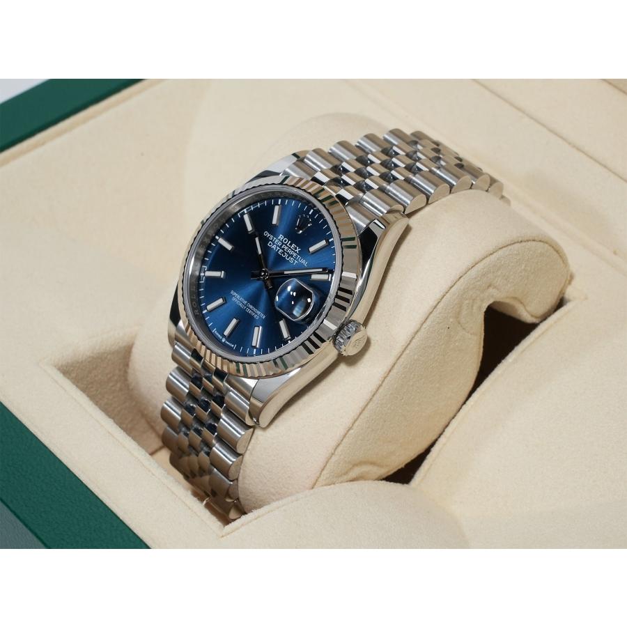 ロレックス デイトジャスト36 Ref.126234 ステンレススチール/ホワイトゴールド ブライトブルー文字盤 ジュビリーブレスレット | デイトジャスト | 03
