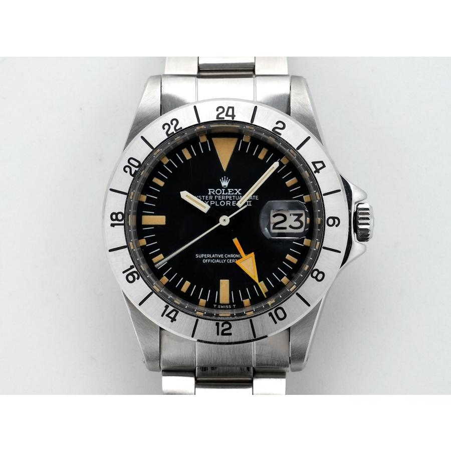 ロレックス エクスプローラーII Ref.1655 ステンレススチール ブラック文字盤 オイスターブレスレット | エクスプローラーII | 01