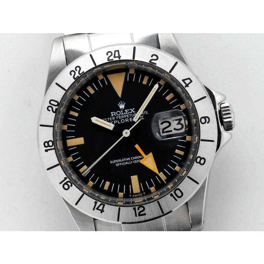 ロレックス エクスプローラーII Ref.1655 ステンレススチール ブラック文字盤 オイスターブレスレット | エクスプローラーII | 02