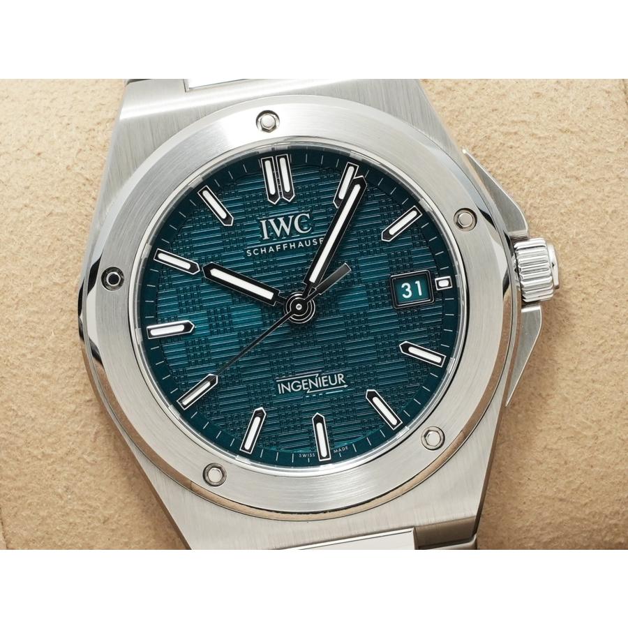 IWC インヂュニア オートマティック 40 Ref.IW328903 SS グリーン文字盤 | IWC SCHAFFHAUSEN | 02