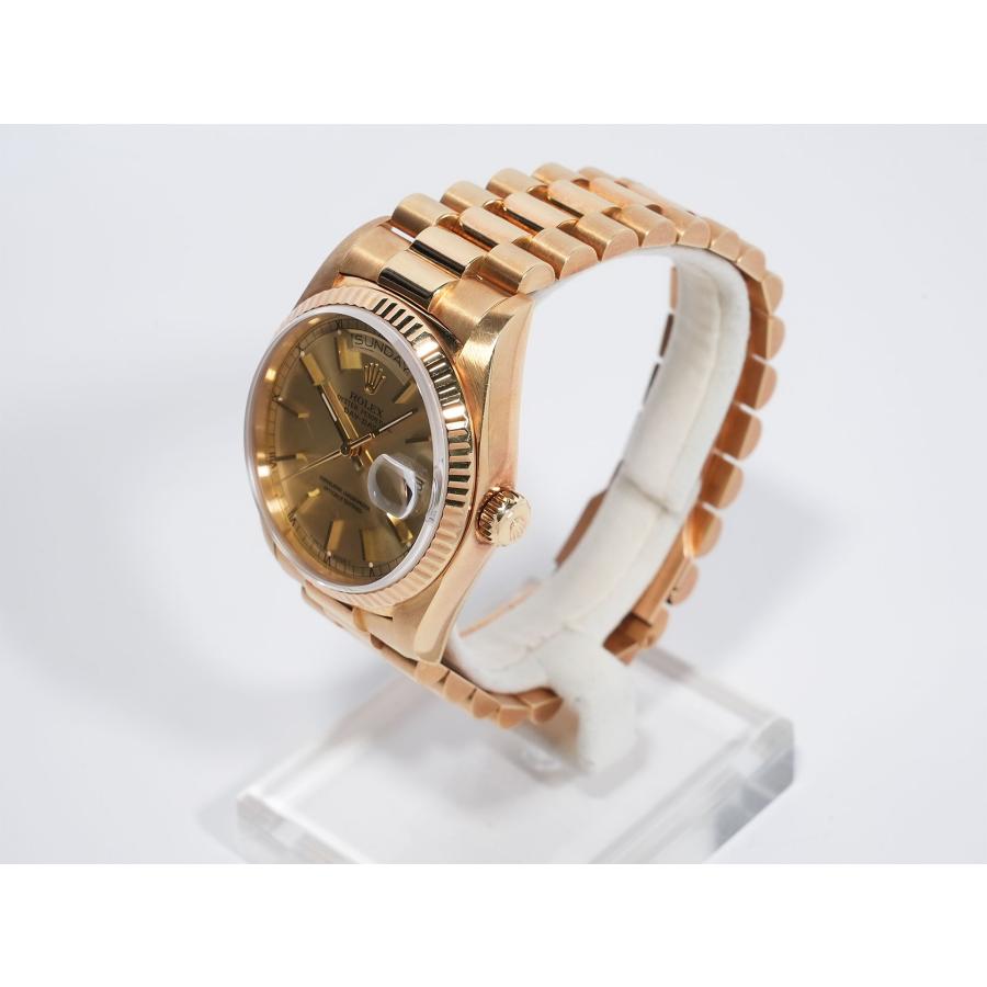 ロレックス デイデイト36 Ref.18038 イエローゴールド シャンパン文字盤 | デイデイト | 03