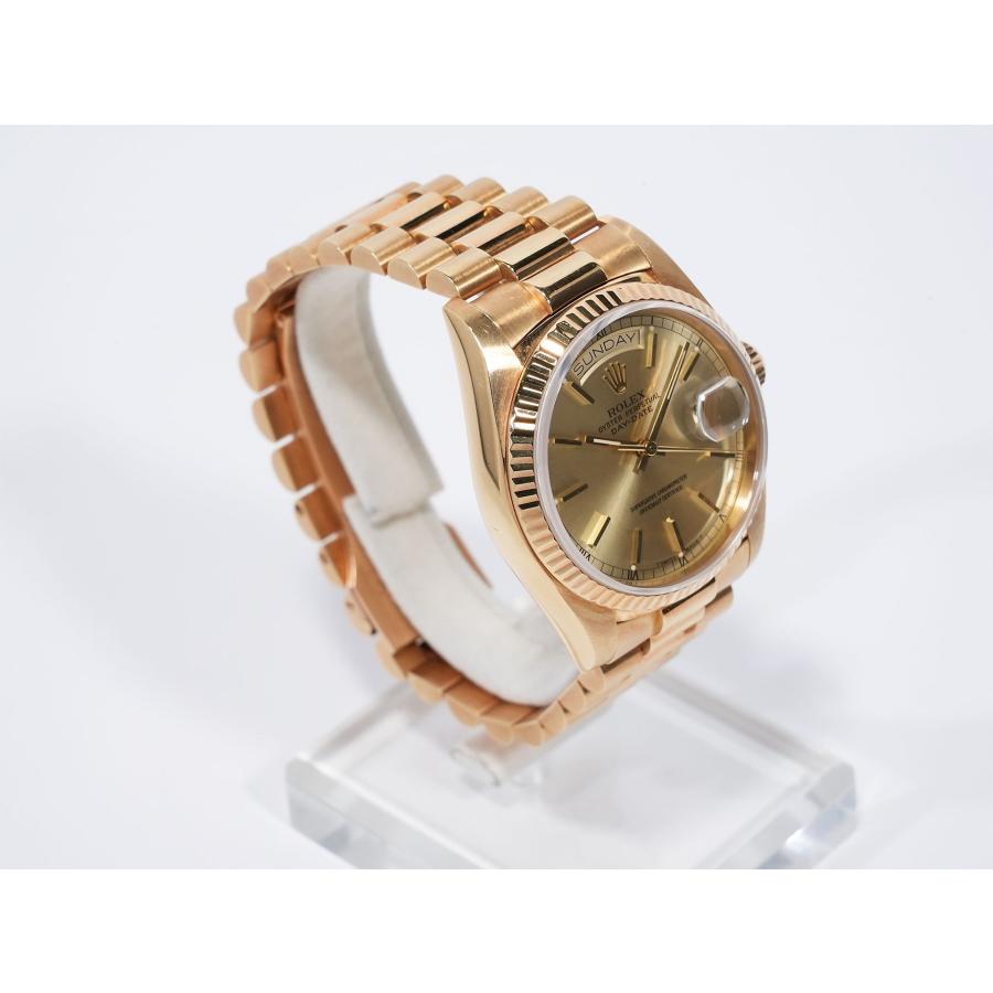 ロレックス デイデイト36 Ref.18038 イエローゴールド シャンパン文字盤 | デイデイト | 04
