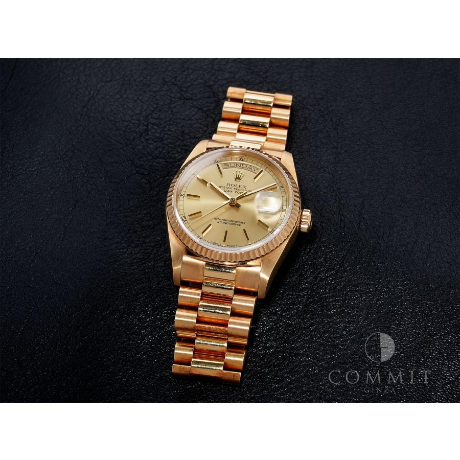 ロレックス デイデイト36 Ref.18038 イエローゴールド シャンパン文字盤 | デイデイト | 09