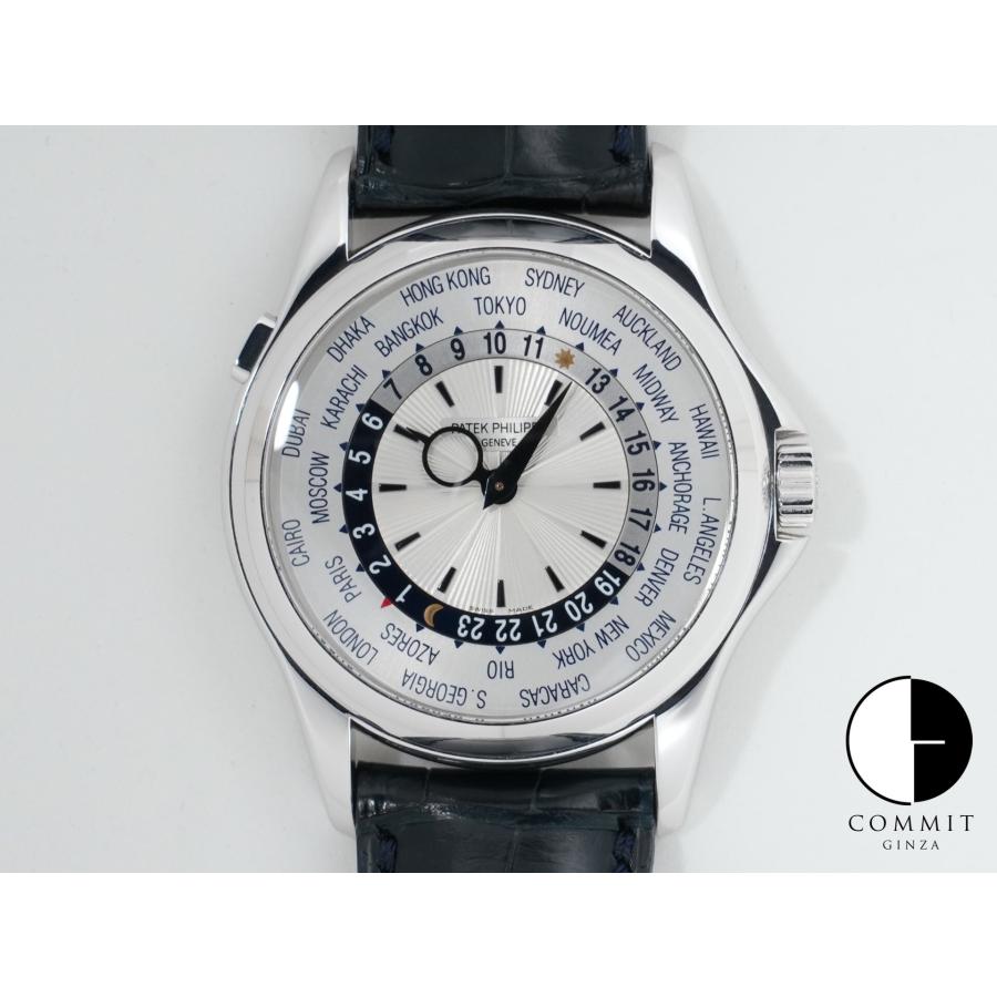 パテックフィリップ コンプリケーション ワールドタイム Ref.5130G-001 ホワイトゴールド シルバー文字盤 | PATEK PHILIPPE