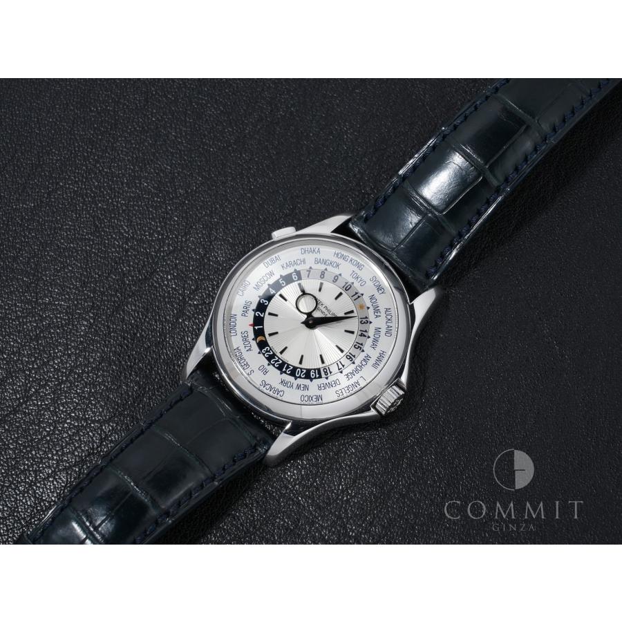 パテックフィリップ コンプリケーション ワールドタイム Ref.5130G-001 ホワイトゴールド シルバー文字盤 | PATEK PHILIPPE | 13