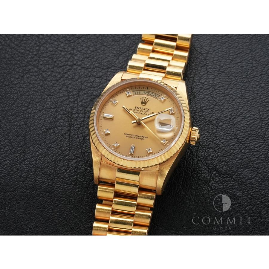 ロレックス デイデイト36 Ref.18038A イエローゴールド シャンパン文字盤 | デイデイト | 11