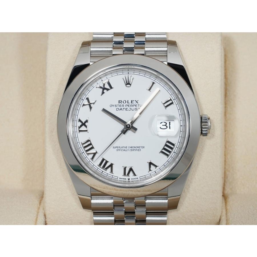 ロレックス デイトジャスト41 Ref.126300 ステンレススチール ホワイト文字盤 ジュビリーブレスレット | デイトジャスト | 01